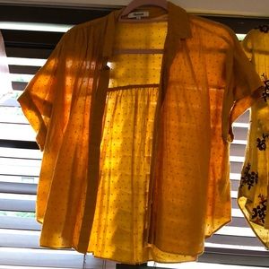 Madewell hilltop shirt